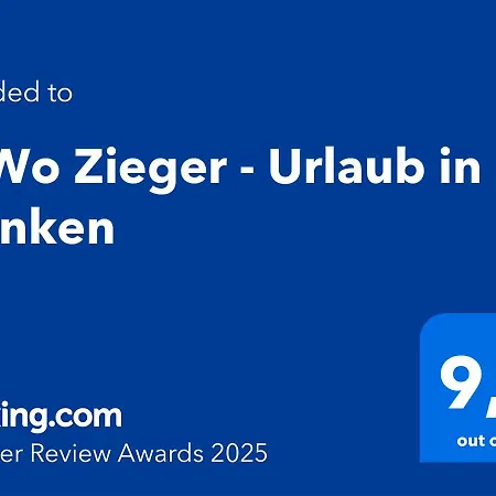 Zieger - Urlaub In Franken *
